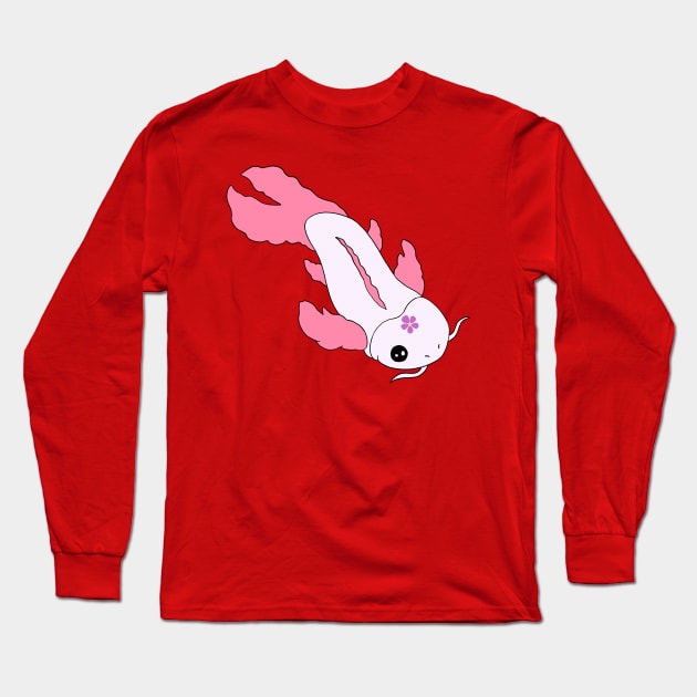 Pride Koi- Sapphic Long Sleeve T-Shirt by Bestiary Artistry